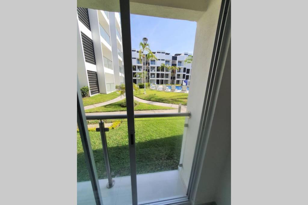 Departamento De Lujo En Manzanillo, Planta Baja Frente A La Alberca Apartment Exterior foto