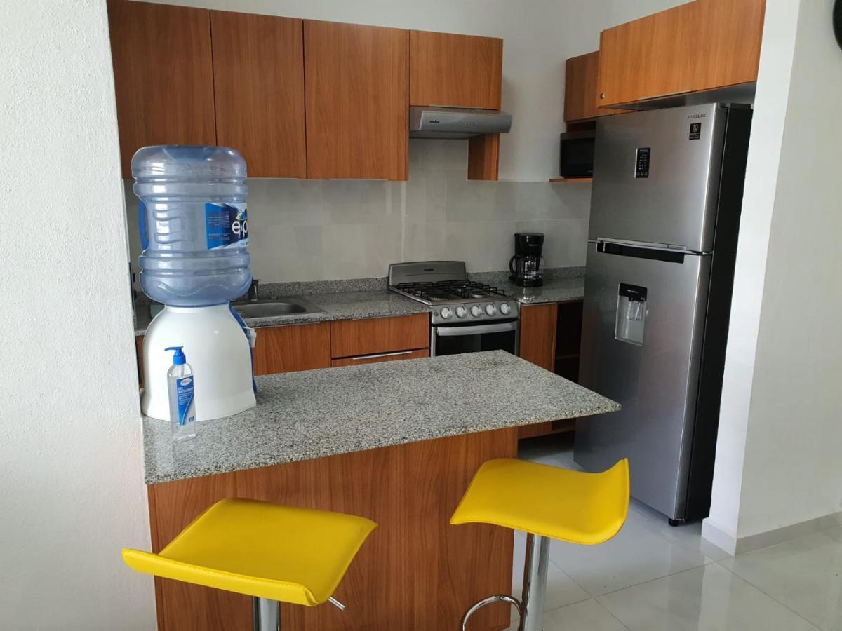 Departamento De Lujo En Manzanillo, Planta Baja Frente A La Alberca Apartment Exterior foto