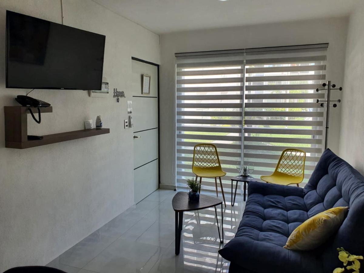 Departamento De Lujo En Manzanillo, Planta Baja Frente A La Alberca Apartment Exterior foto
