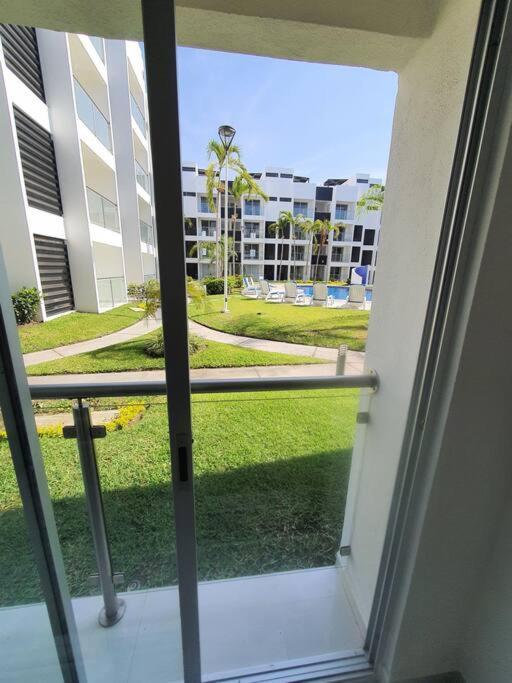 Departamento De Lujo En Manzanillo, Planta Baja Frente A La Alberca Apartment Exterior foto