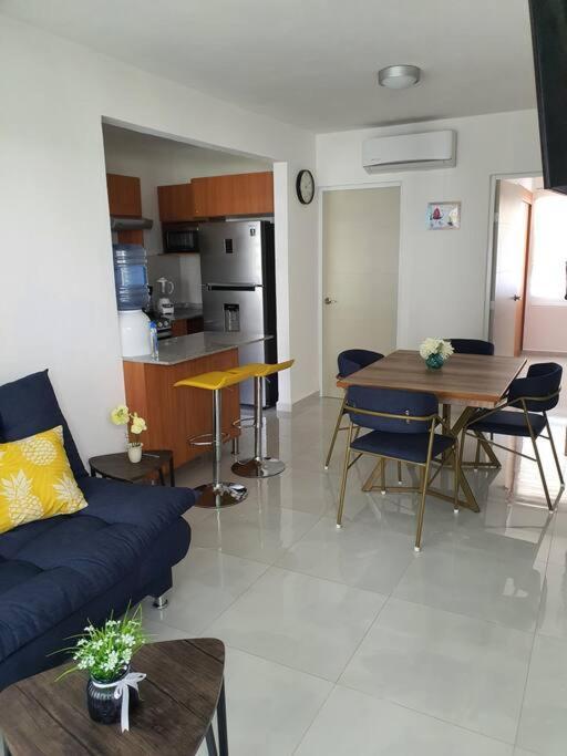 Departamento De Lujo En Manzanillo, Planta Baja Frente A La Alberca Apartment Exterior foto