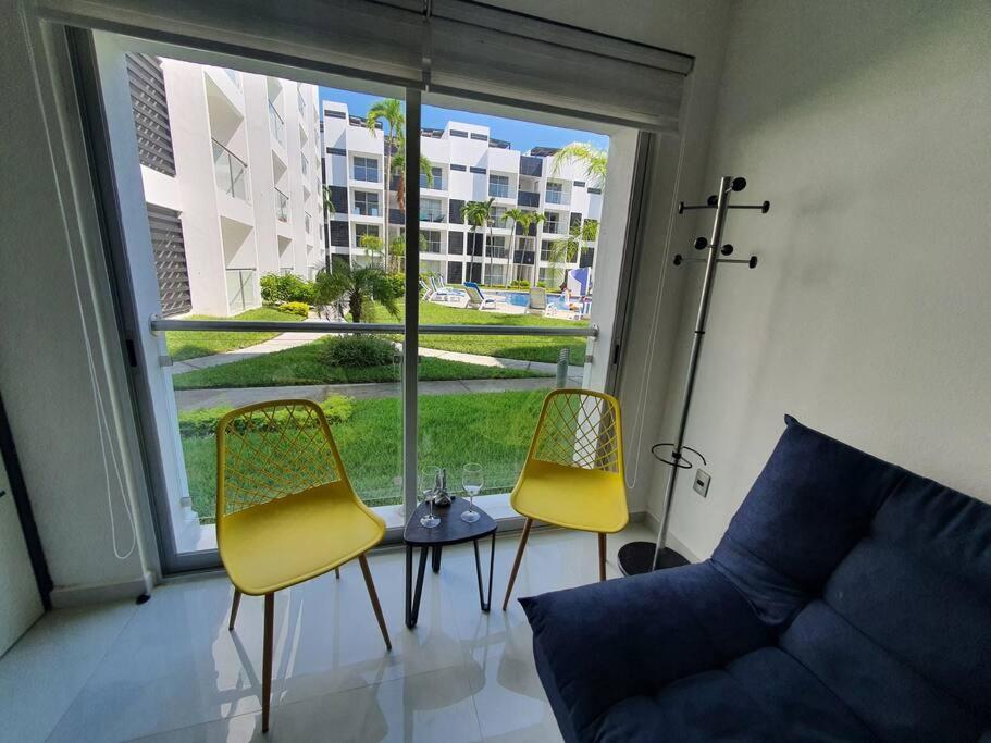 Departamento De Lujo En Manzanillo, Planta Baja Frente A La Alberca Apartment Exterior foto